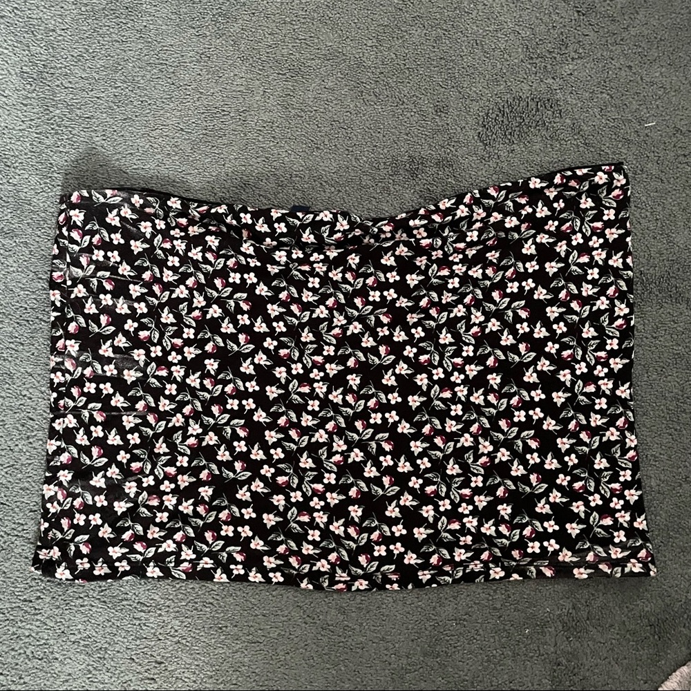 American Eagle Floral Tube Top